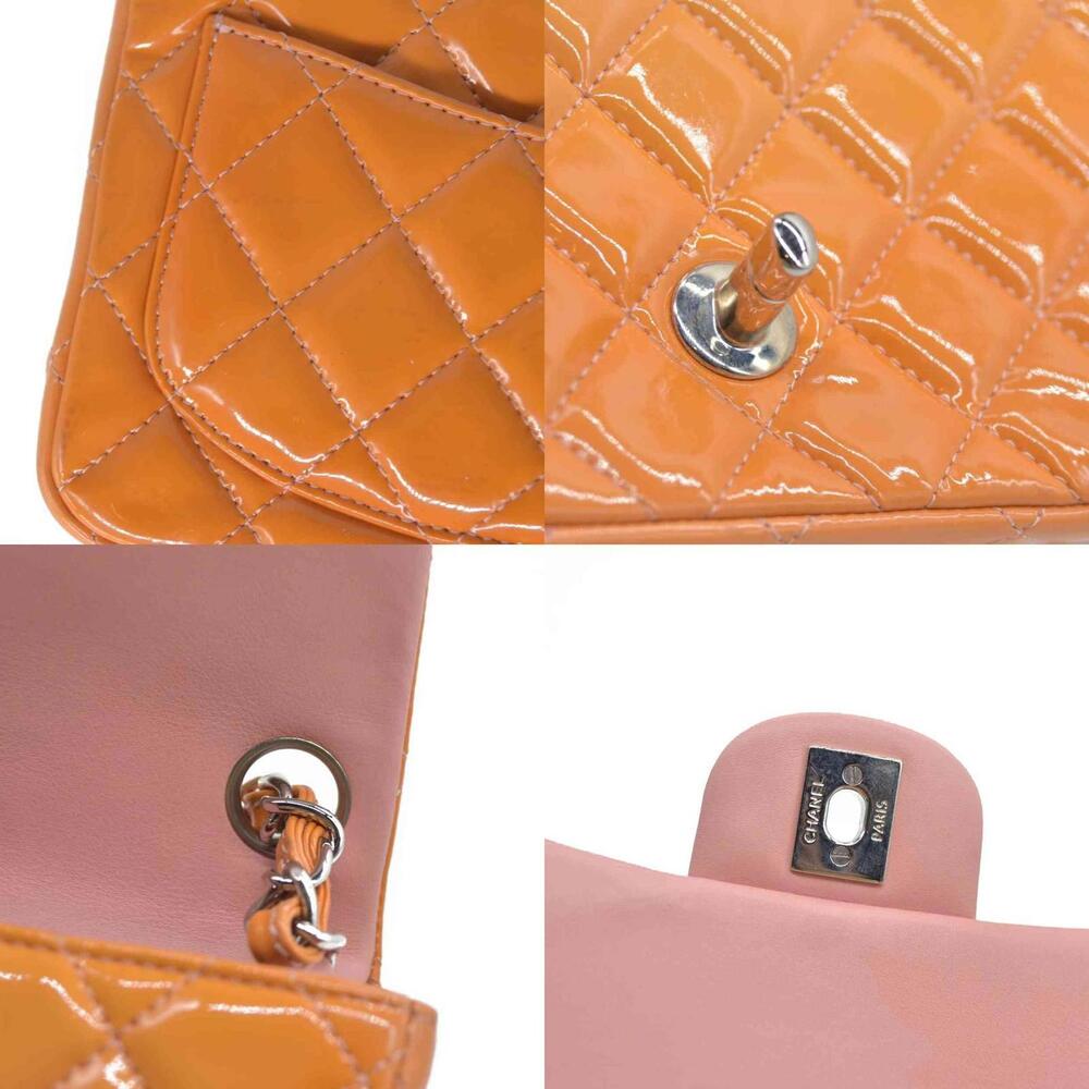 $5200 Chanel Mini Square Flap Bag Orange 2013 - Picture 11 of 15